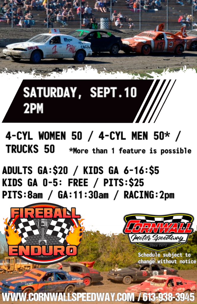 Fireball Enduro Day 1 - Cornwall Motor Speedway